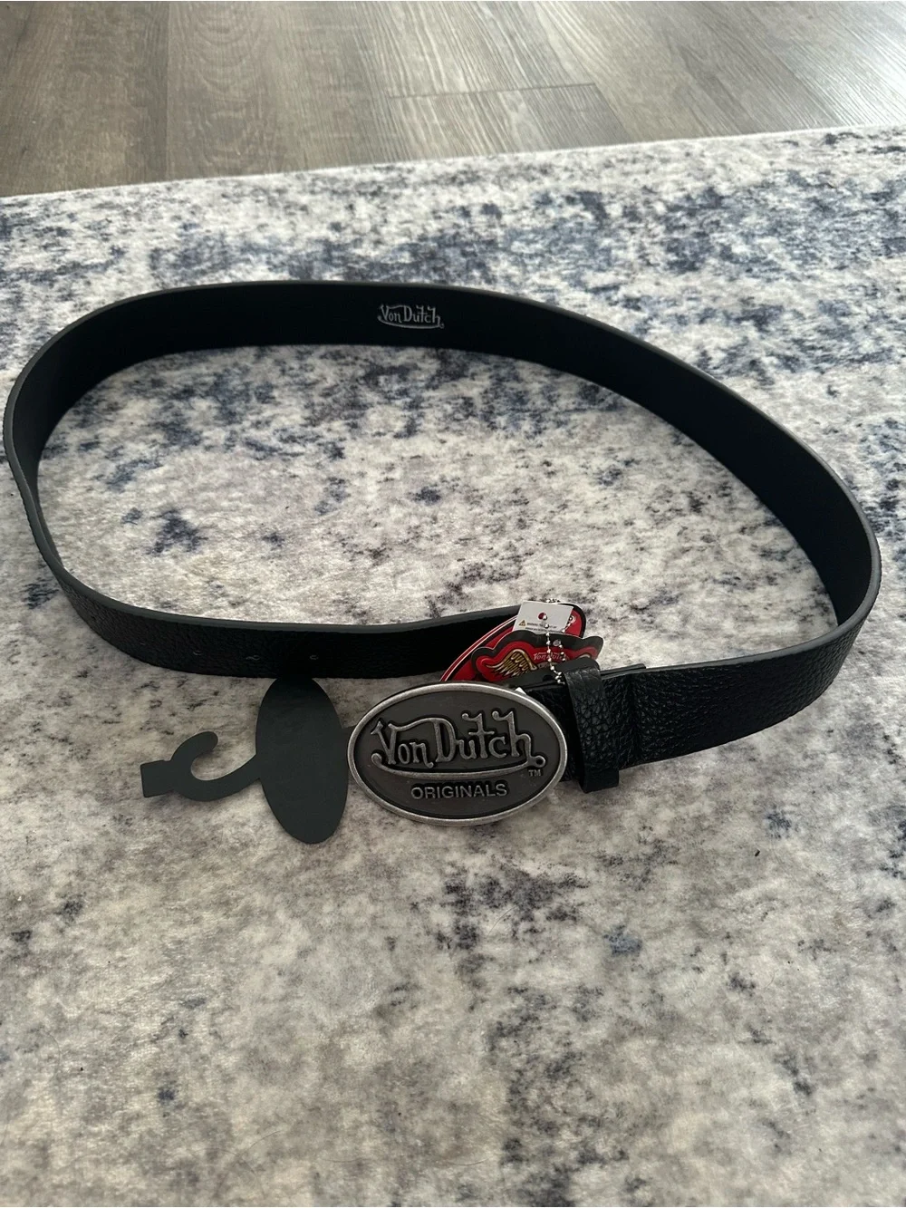 Von Dutch Originals Oversized Buckle Belt Size 38 – Brand New With Tags